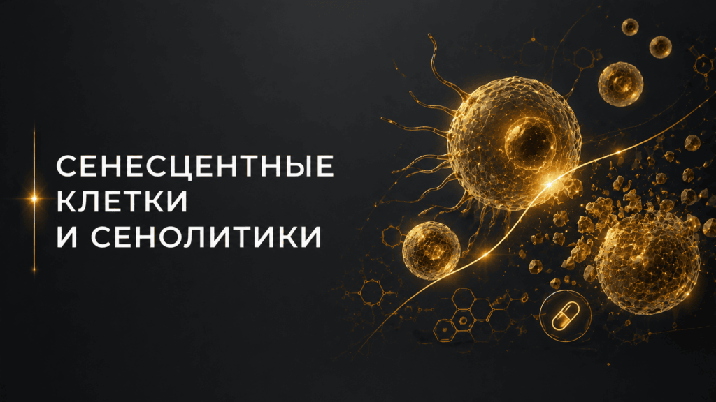 Сенесцентные клетки и сенолитики: препараты против старения