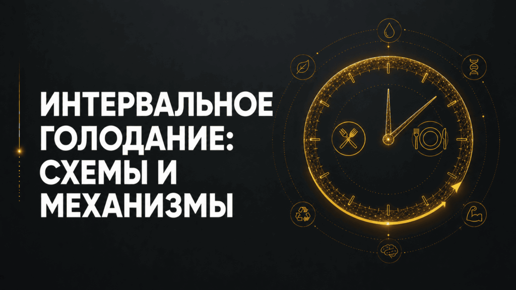 Интервальное голодание схемы и механизмы