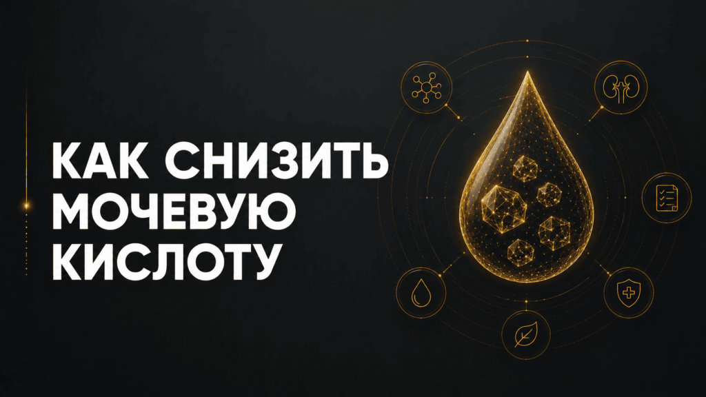 Как снизить мочевую кислоту